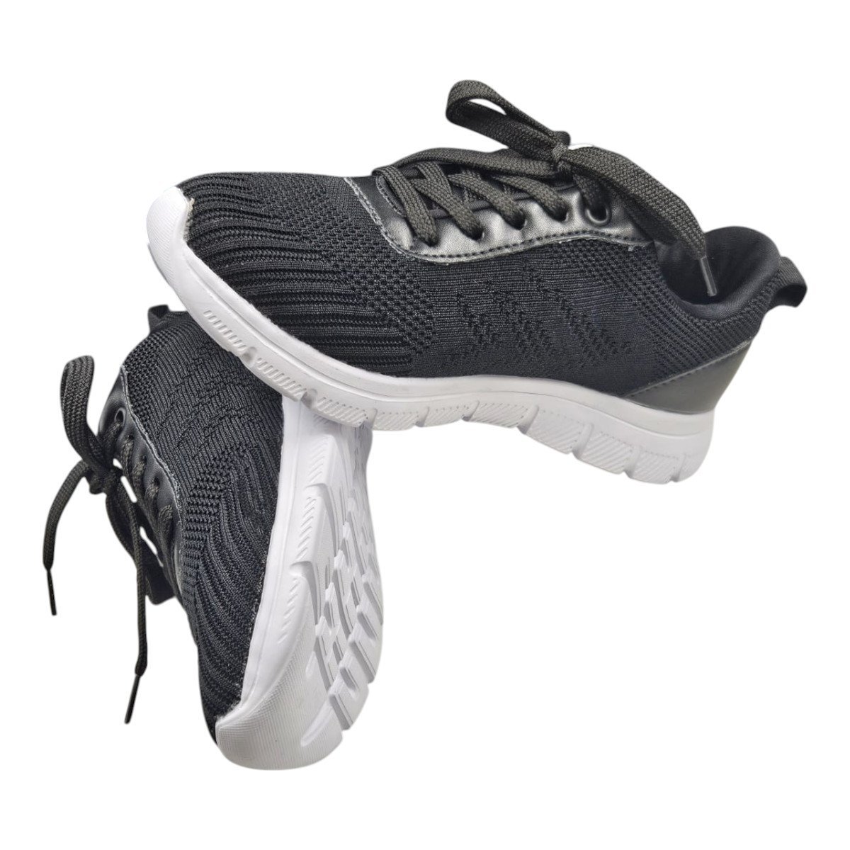 Tenis Quiz New Mestico Knit Feminino Preto 2