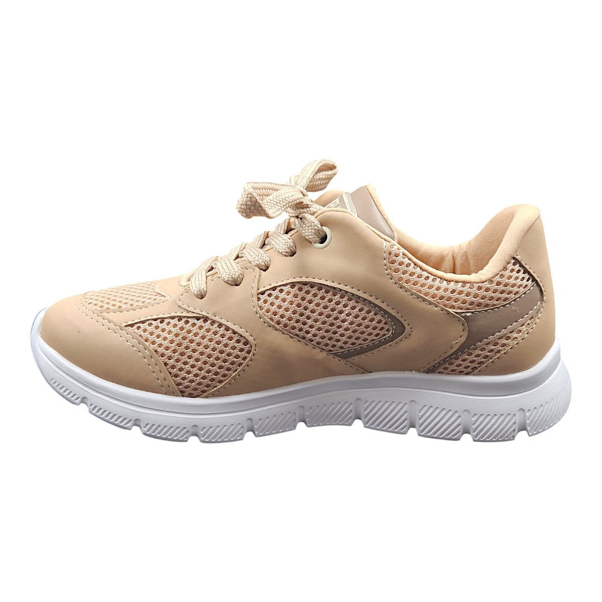 Tenis Quiz New Mestico Mash Feminino Bege 3
