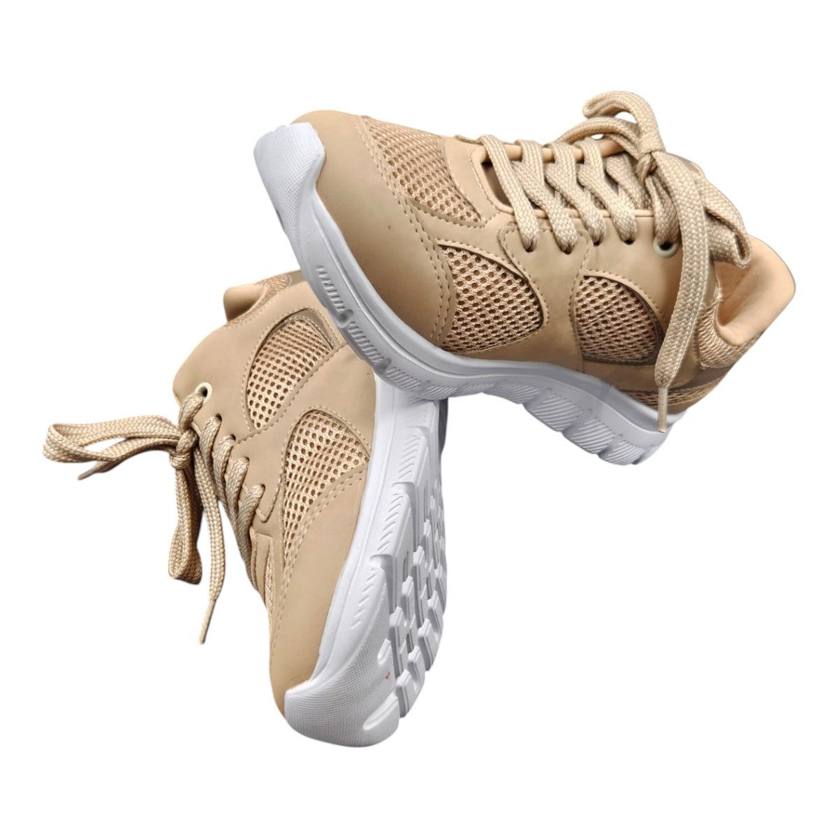Tenis Quiz New Mestico Mash Feminino Bege 4