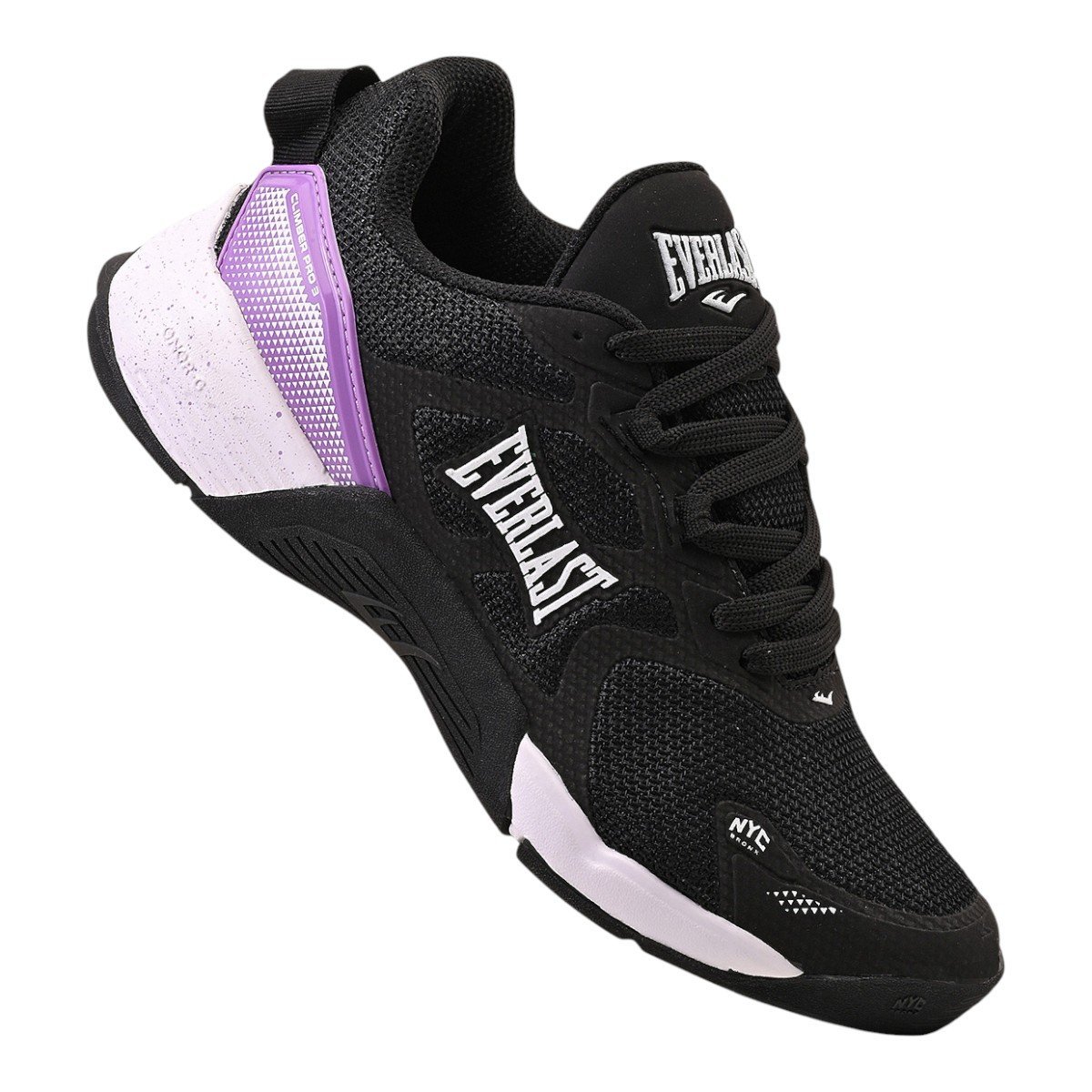 Tênis Everlast Climber Pro 3 SEFA 227 Feminino Preto/Lilás 2