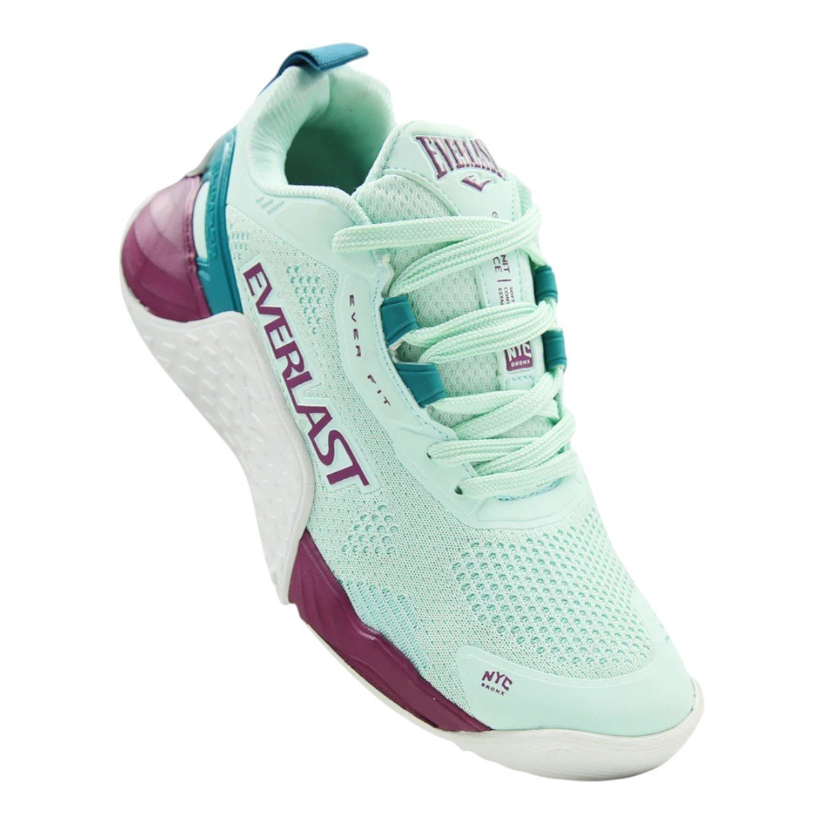 Tenis Everlast Climber Ultra Feminino Verde/Rosa 2