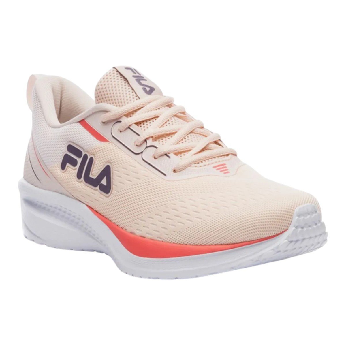 Tenis Fila Rise Up Feminino Rose Claro/Goiaba/Uva 2