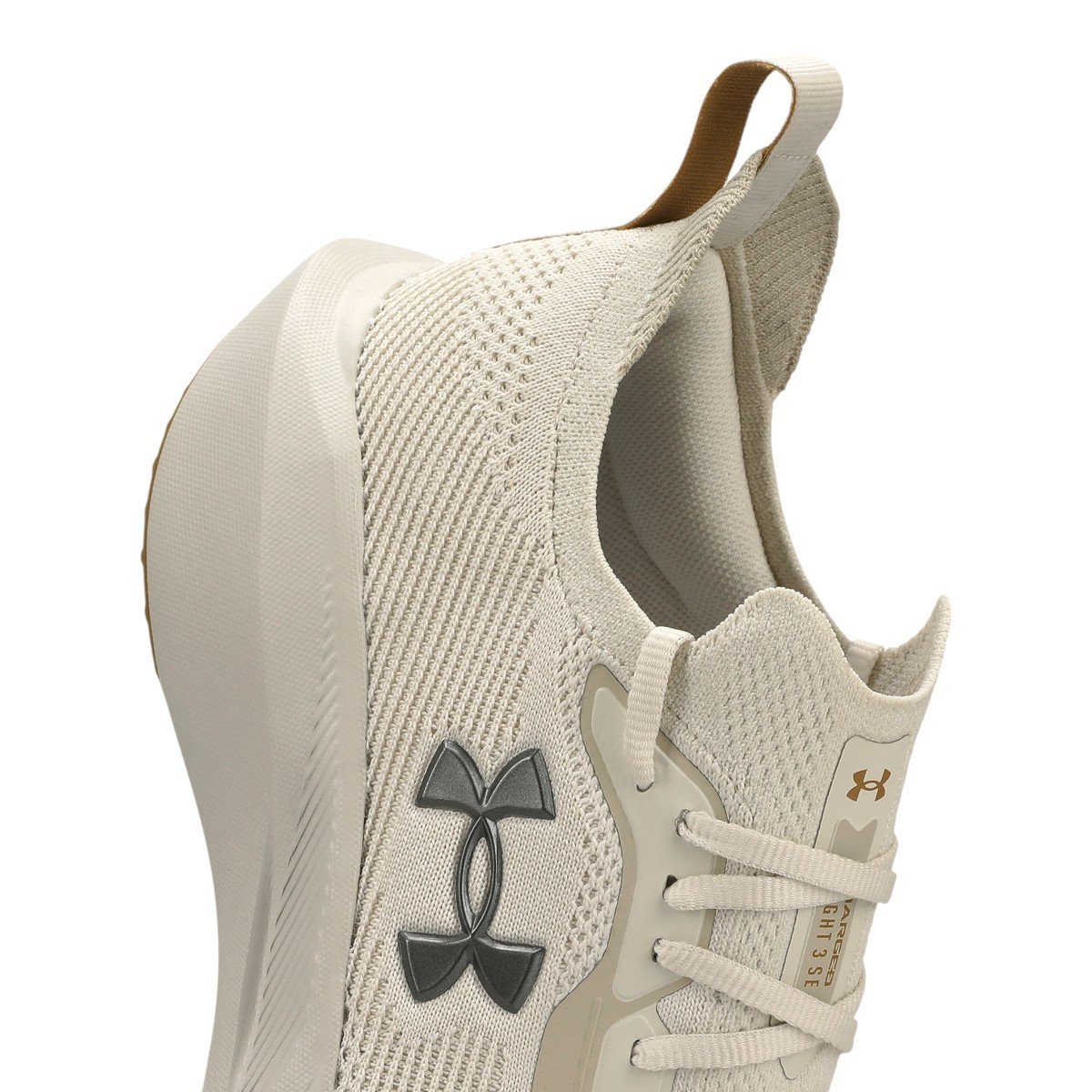 Tênis Under Armour Charged Slight 3 SE Feminino Creme Bege/Caramelo 8