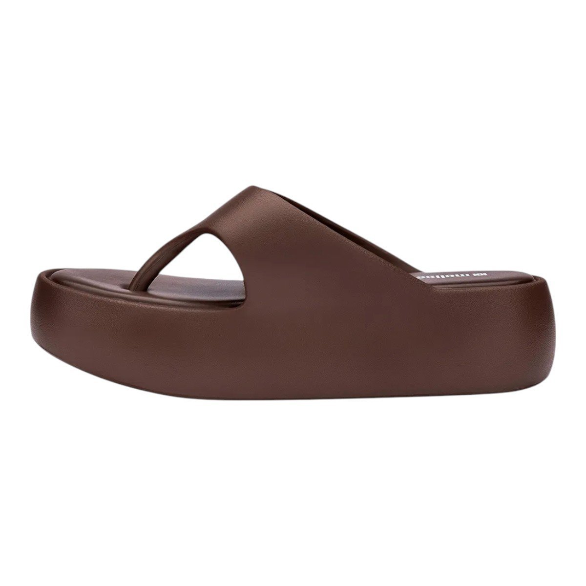 Chinelo Melissa Free Platform Thong Feminino Bronze 3