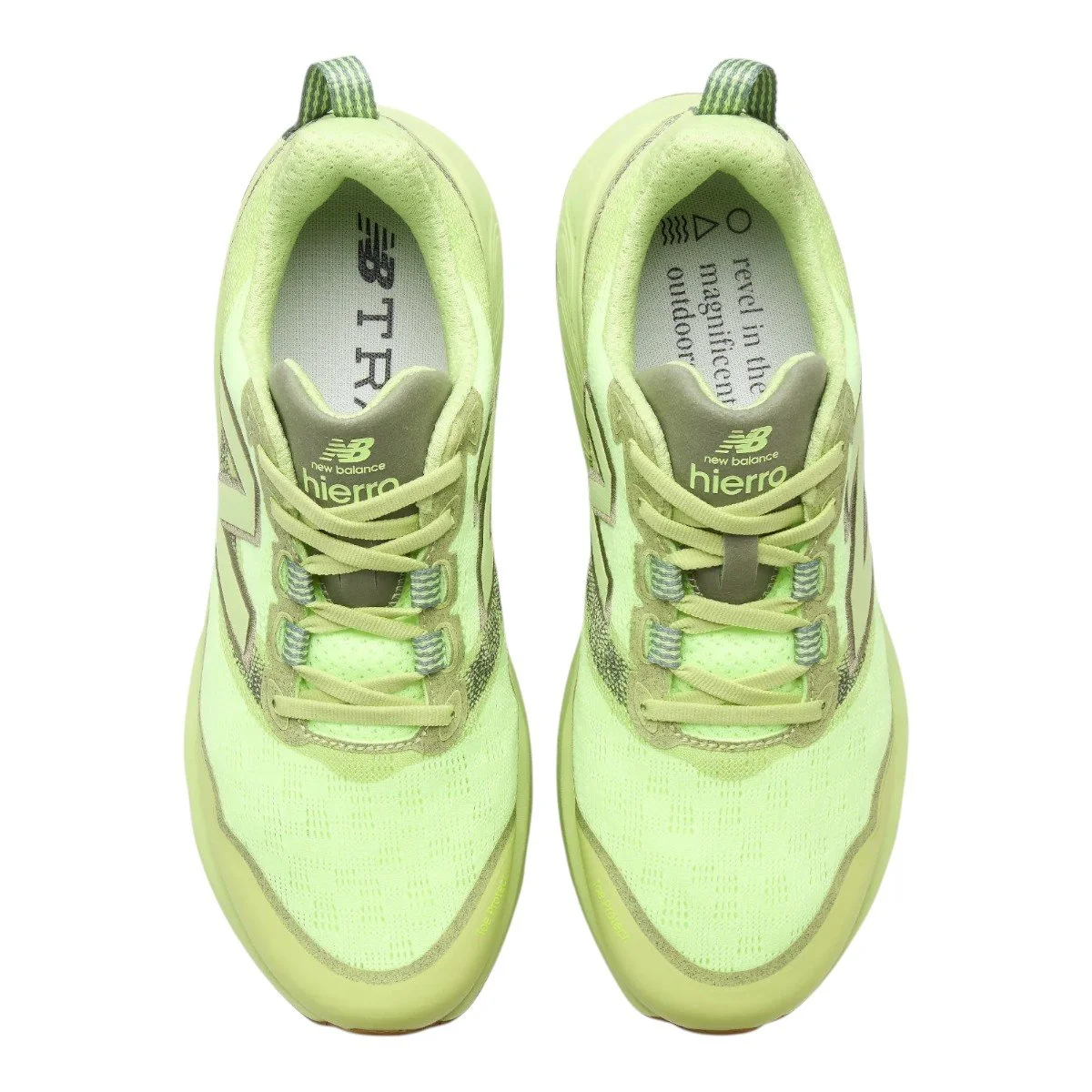 Tênis New Balance Fresh Foam X Hierro V9 Masculino Verde Claro/Verde Medio 4