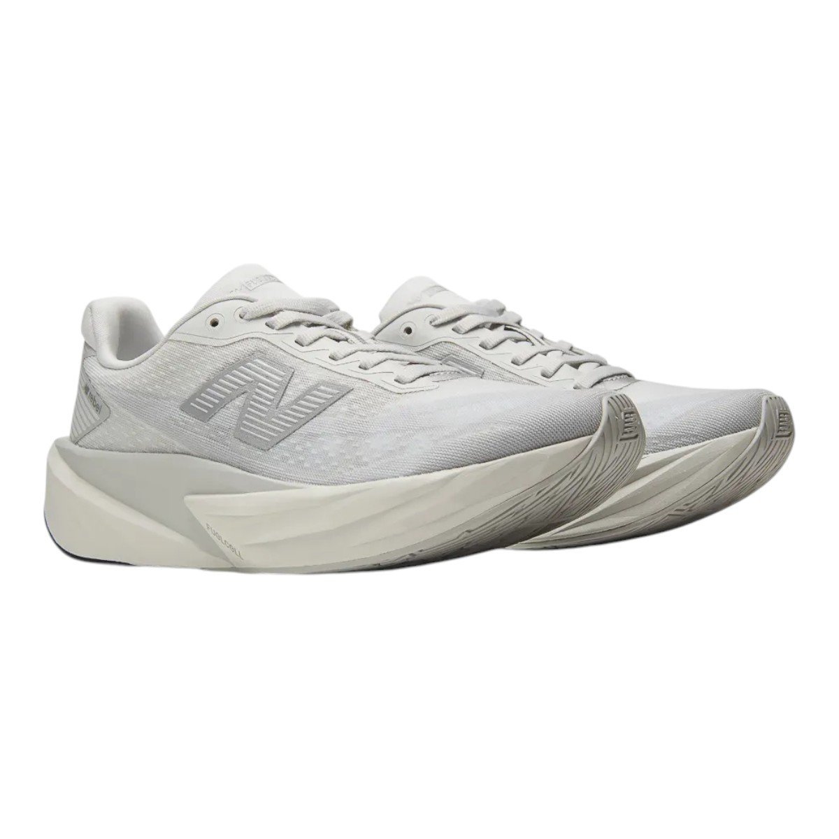 Tênis New Balance Fuelcell Rebel V5 Feminino Cinza Claro/Prata 2