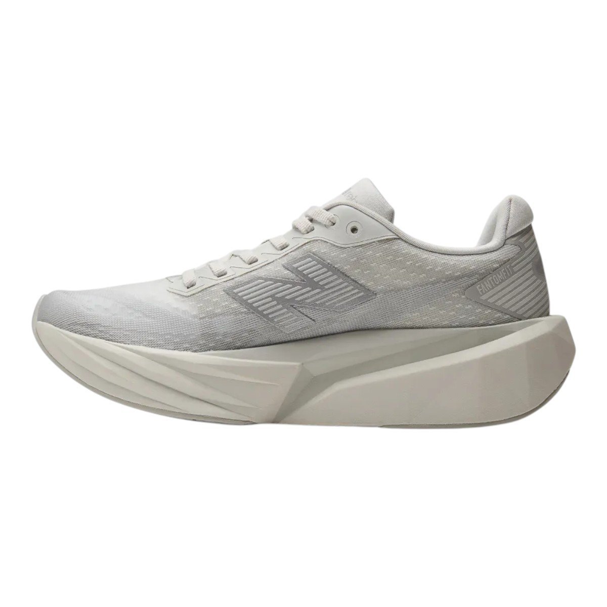 Tênis New Balance Fuelcell Rebel V5 Feminino Cinza Claro/Prata 3