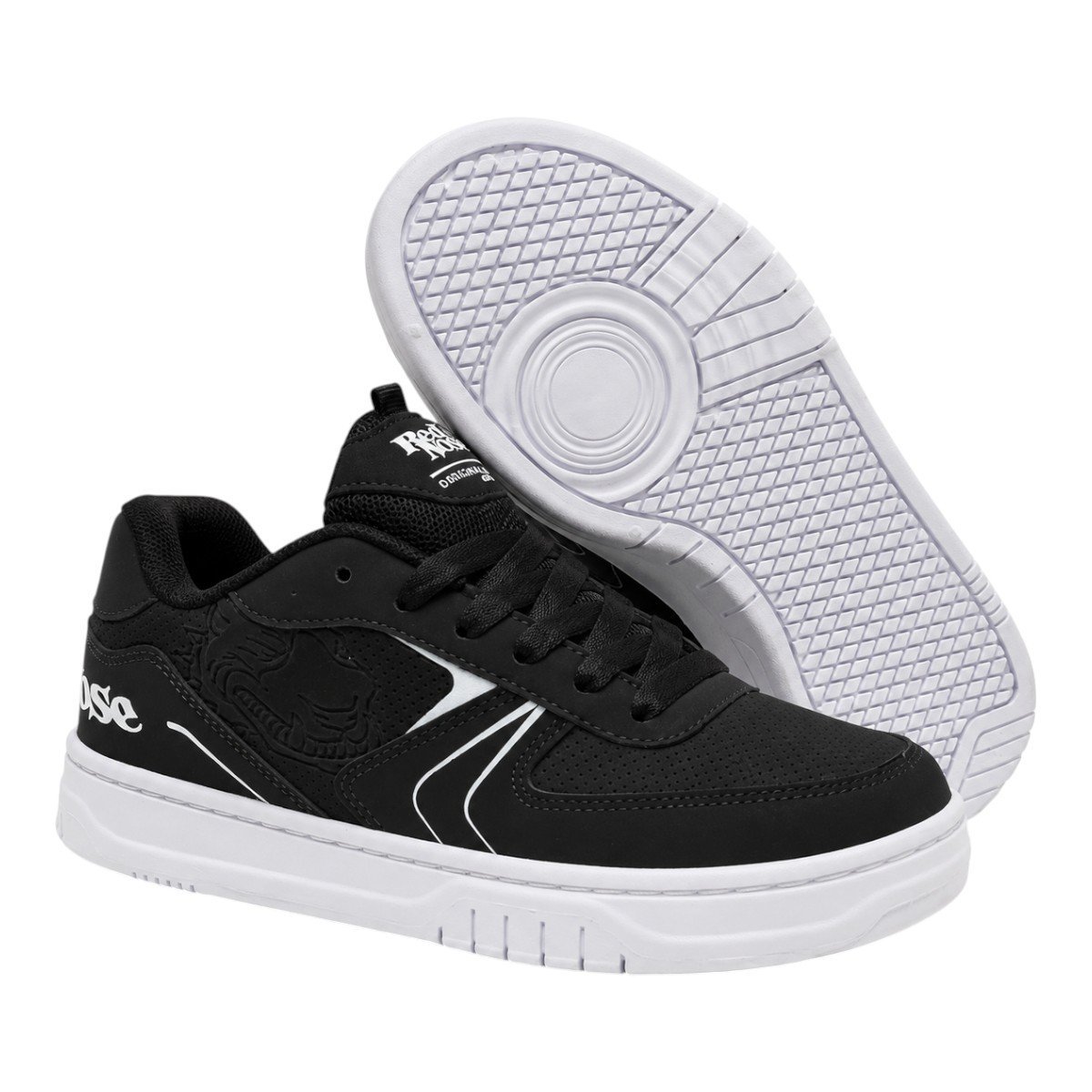 Tenis Red Nose Newport RNVM 603 Masculino Preto/Branco 3