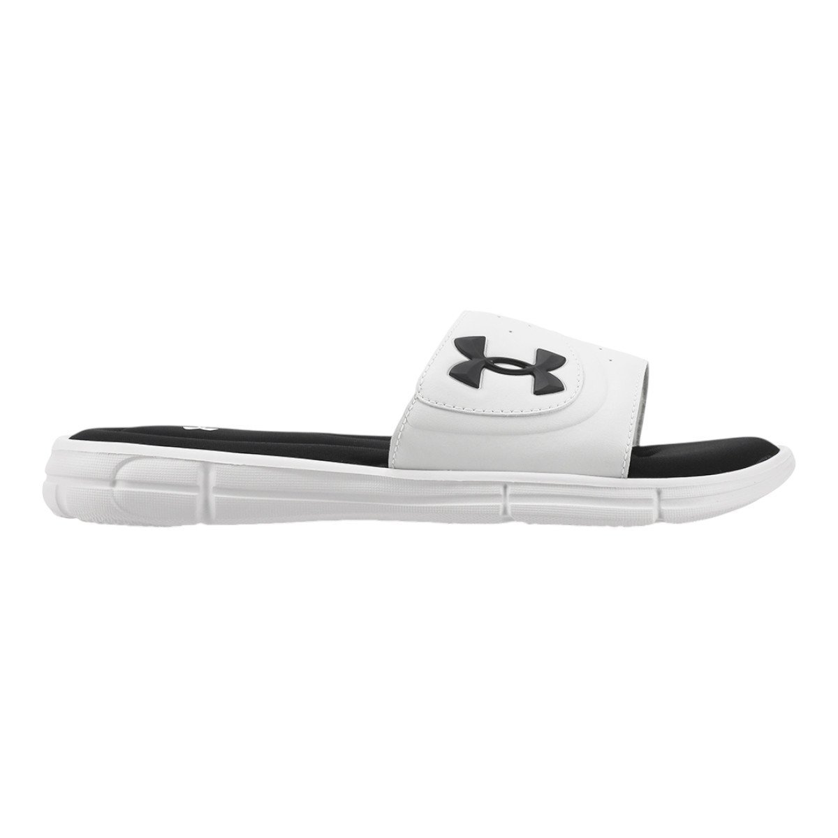 Chinelo Under Armour Ignite VI SL Se Masculino Branco/Preto 2