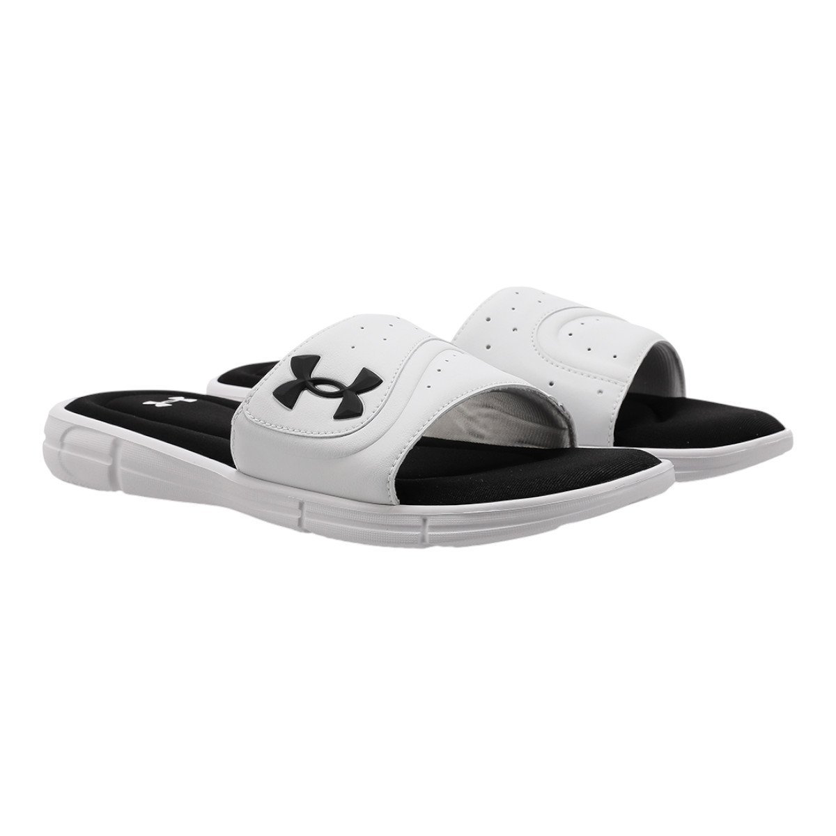 Chinelo Under Armour Ignite VI SL Se Masculino Branco/Preto 4