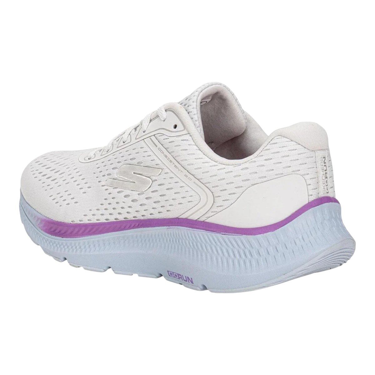 Tênis Skechers Go Run Consistent 2 Mile Marker Feminino Branco/Azul 4