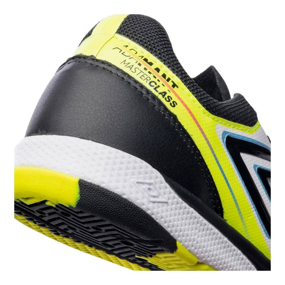 Chuteira Futsal Umbro Adamant Master Class Pro Bump Adulto Branco/Preto/Limão 7