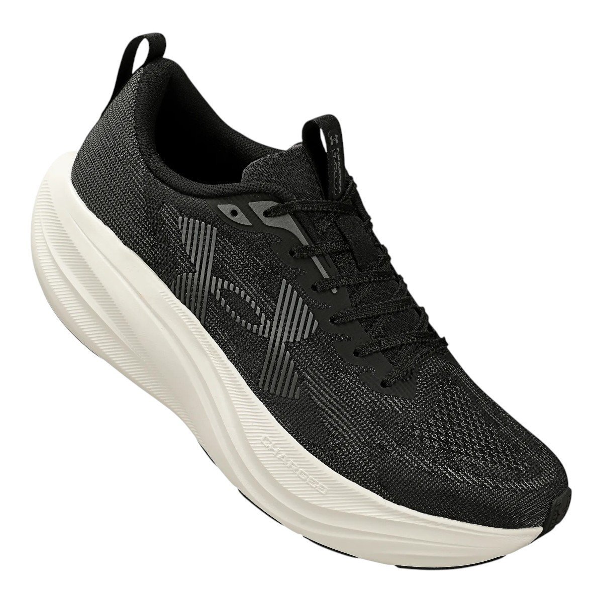 Tenis Under Armour Charged Endless Unissex Preto/Branco 2