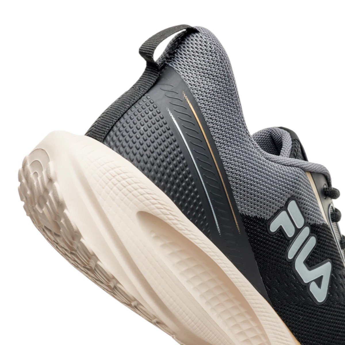 Tenis Fila Rise Up Masculino Preto/Dourado 7