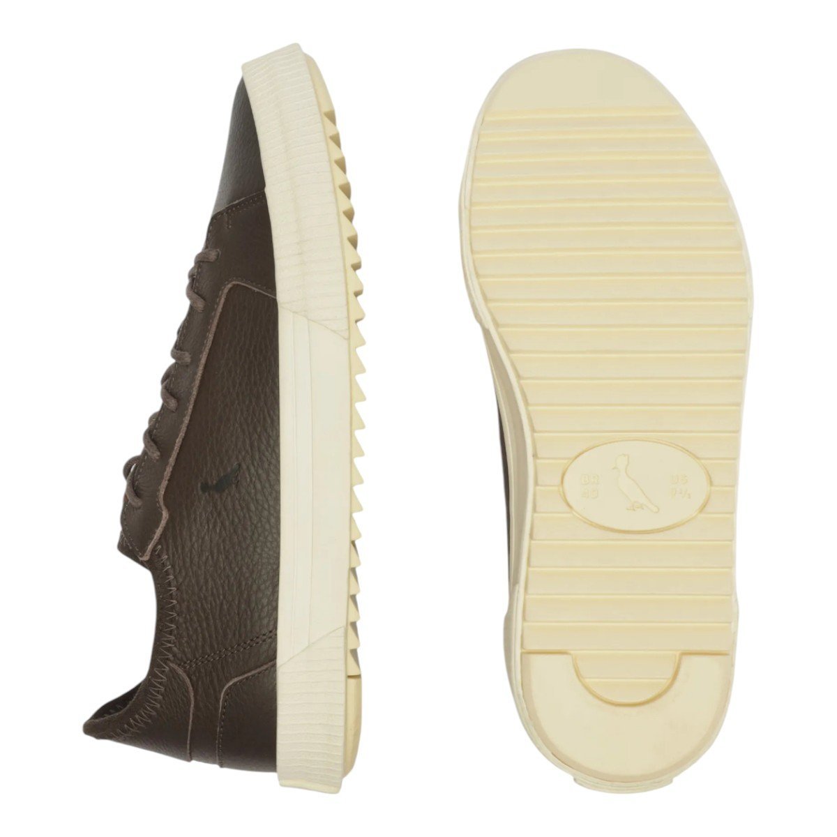 Tênis Reserva Neo Couro Floather Masculino Chocolate 4