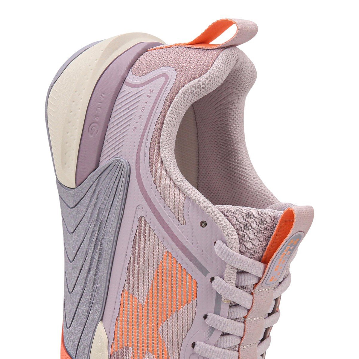 Tenis Under Armour Tribase Reps 3 Unissex Lilás/Laranja 5