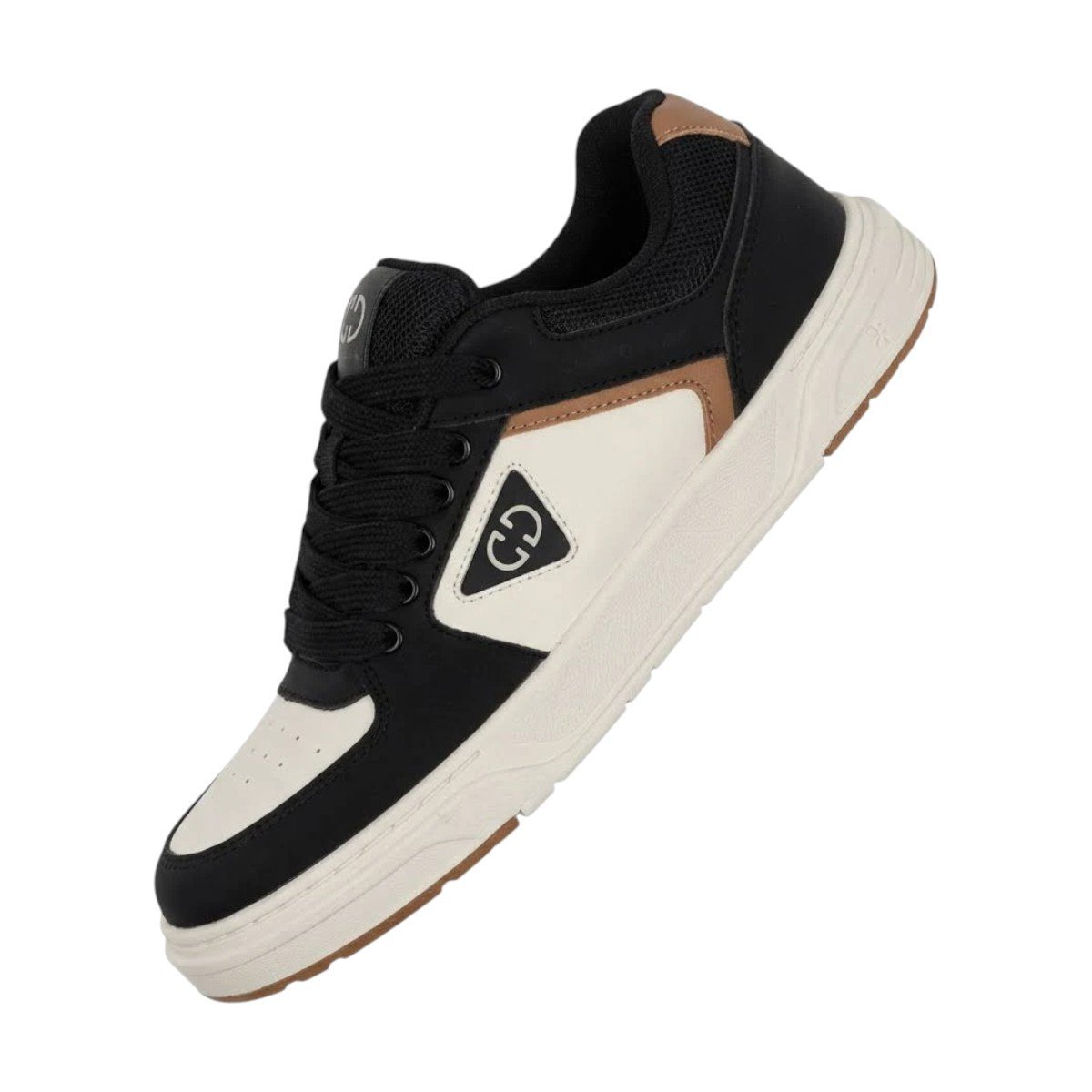 Tenis Ollie Volt 3 Infantil Bege/Preto 2