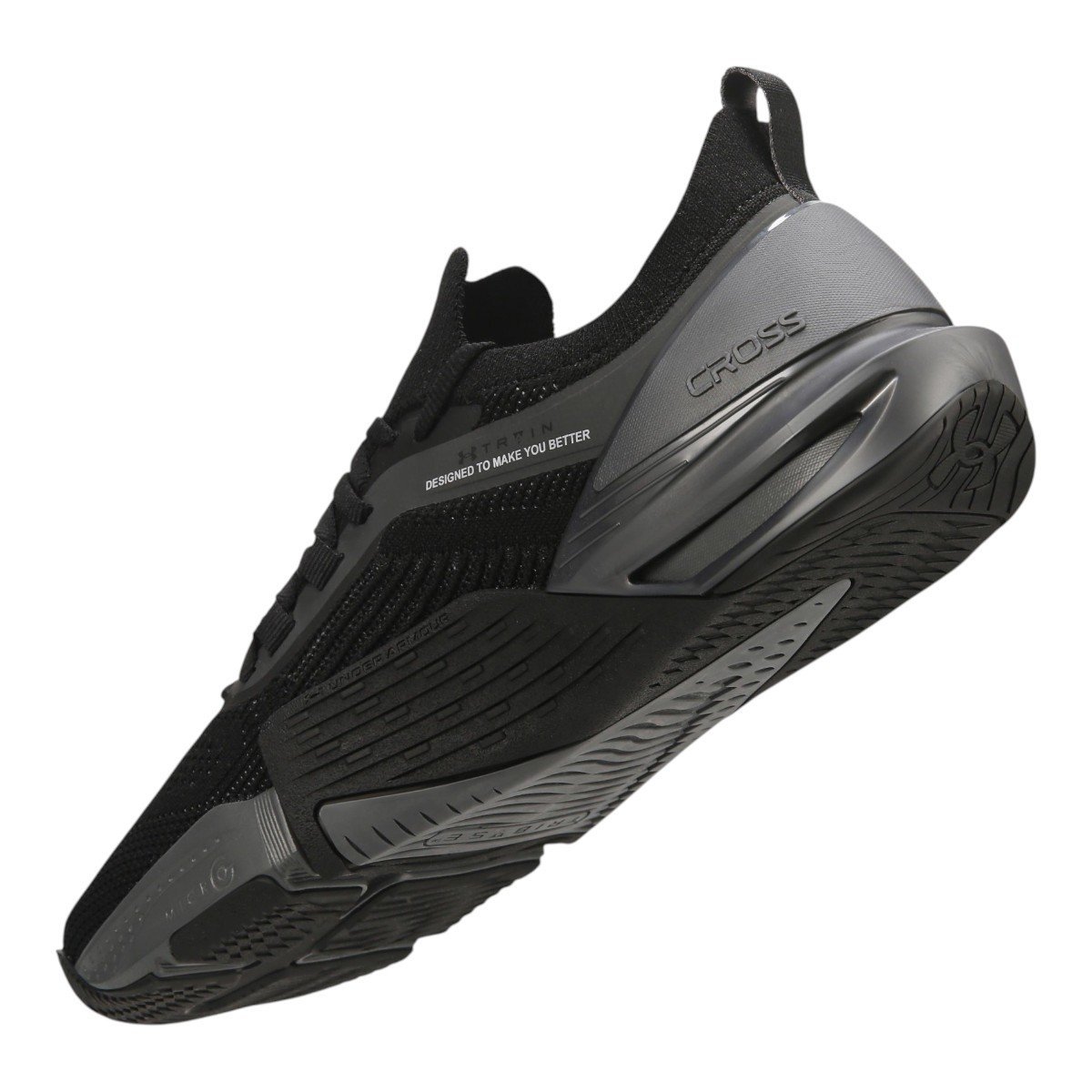 Tênis Under Armour Tribase Cross 2 SE Unissex Preto/Cinza 2