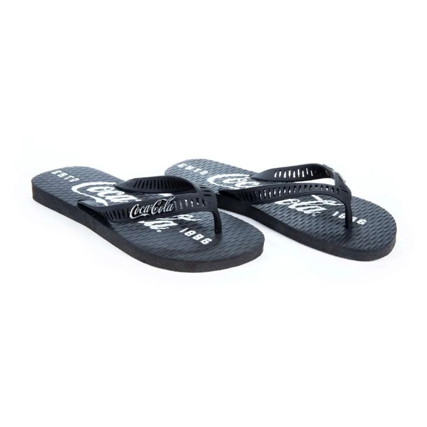 Chinelo Sandalia Coca Cola 1886 Original Masculino Preto 2