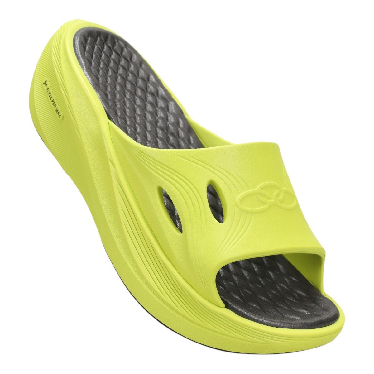 Chinelo Olympikus Pos Corre Unissex Amarelo Limao 2