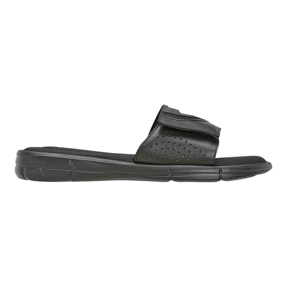 Chinelo Under Armour Ignite VI Slide Masculino Preto/Branco 3