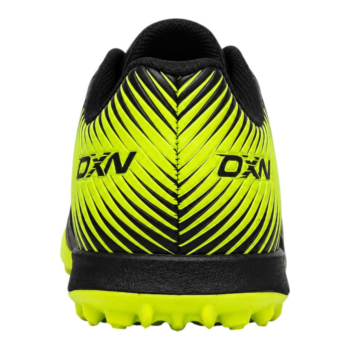 Chuteira Society Oxn Agilis 3 Pro Adulto Preto/Verde Lima 3