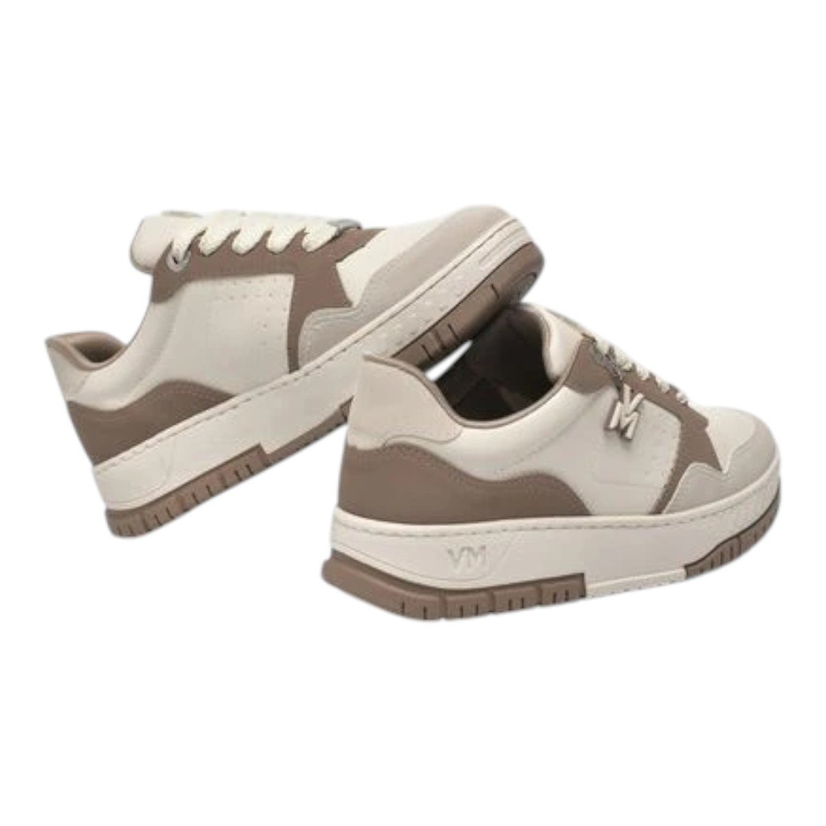 Tenis Casual Via Marte 219-015-04 Feminino Bege/Marfim 3