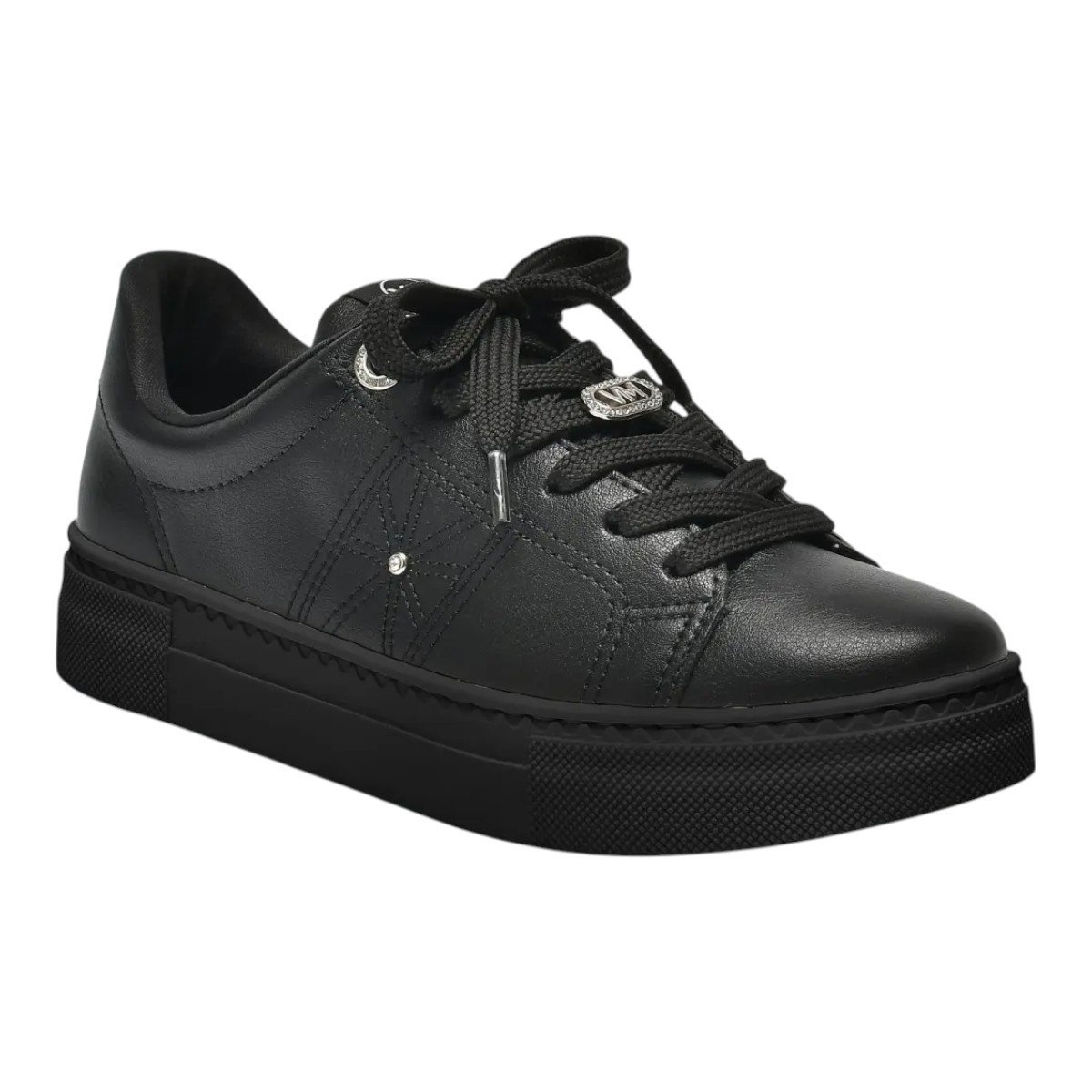 Tênis Casual Via Marte 138-005-01 Feminino Preto 3