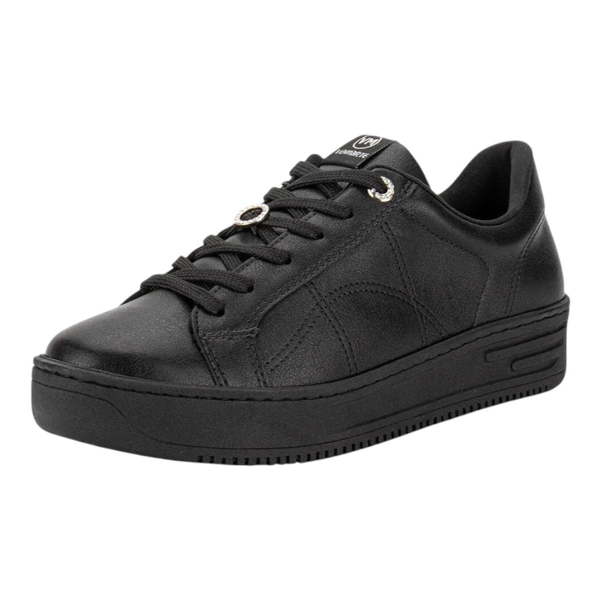 Tênis Casual Via Marte 138-005-01 Feminino Preto 4