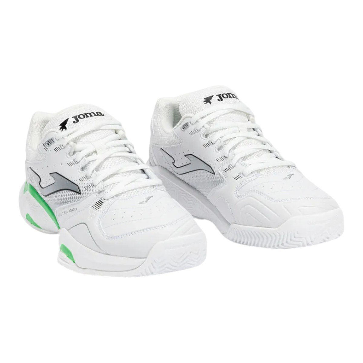 Tenis Joma Master 1000 Saibro Masculino Branco/Verde 2