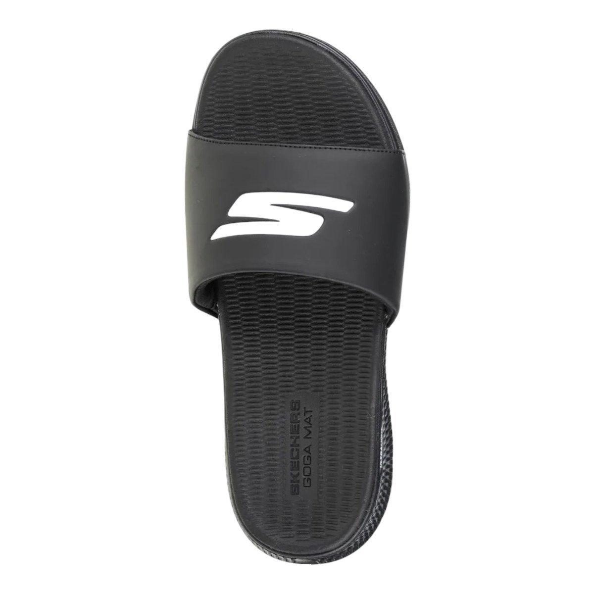 Chinelo Slide Skechers Go Consistent Masculino Preto/Branco 5