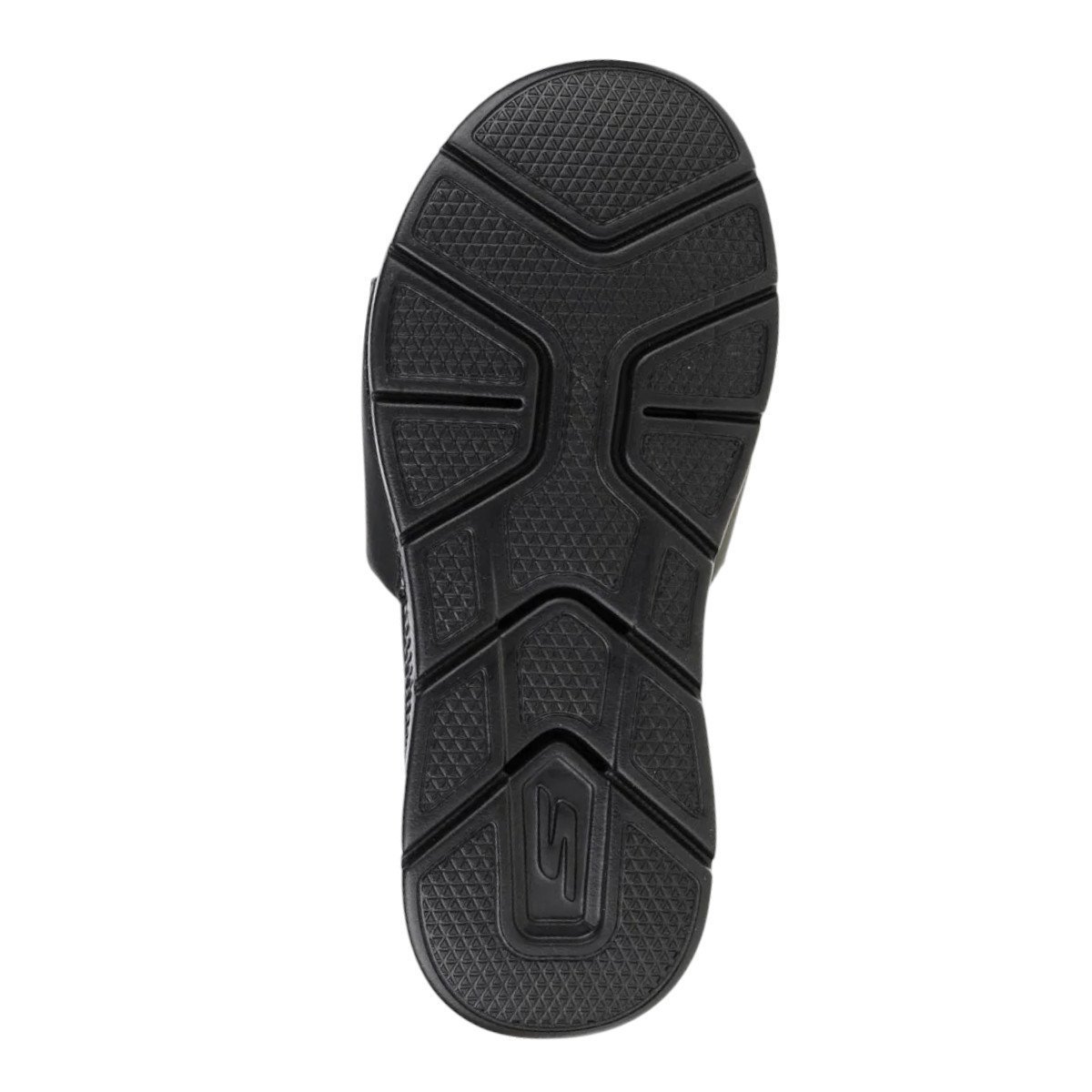Chinelo Slide Skechers Go Consistent Masculino Preto/Branco 7
