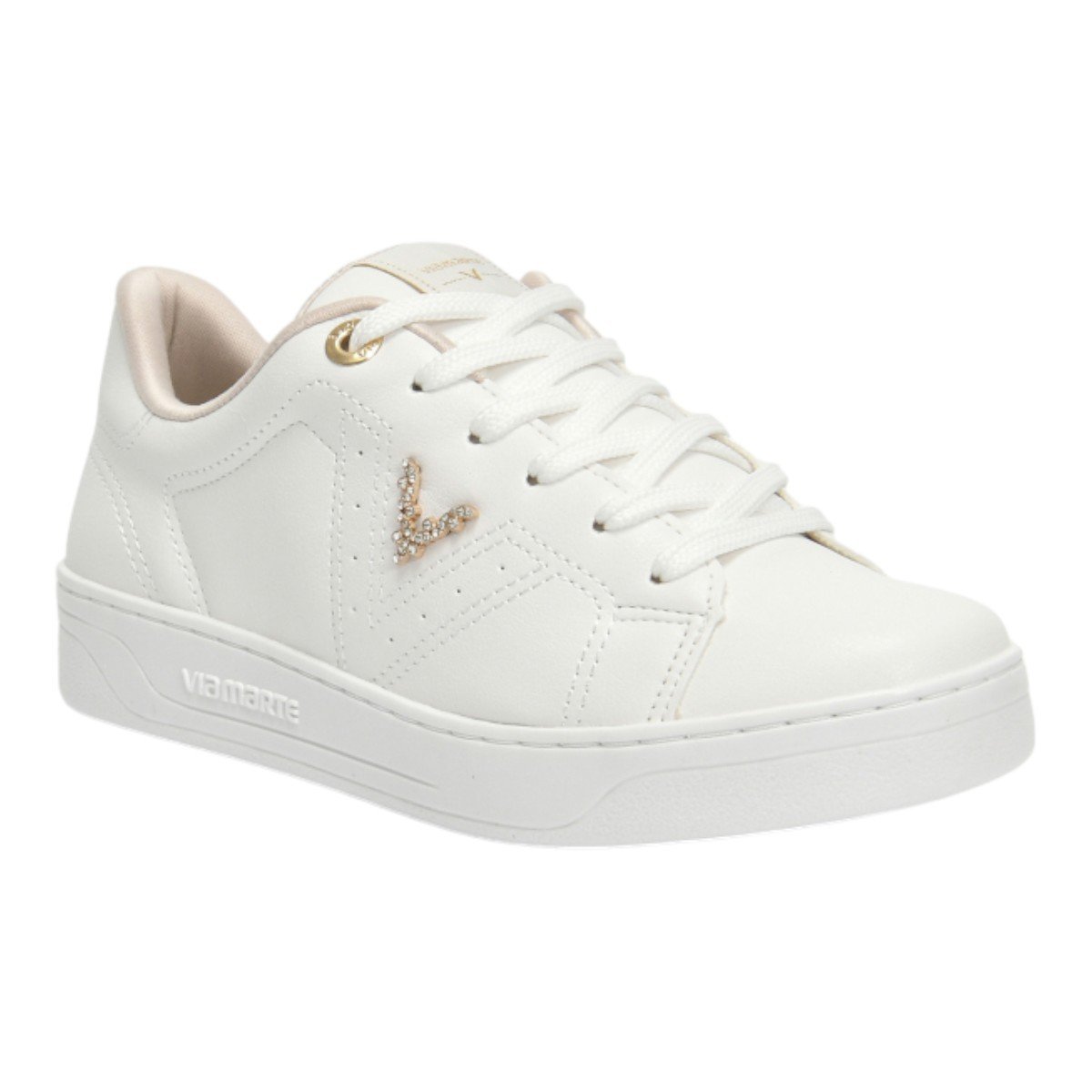 Tenis Via Marte 020 029 Feminino Branco 2