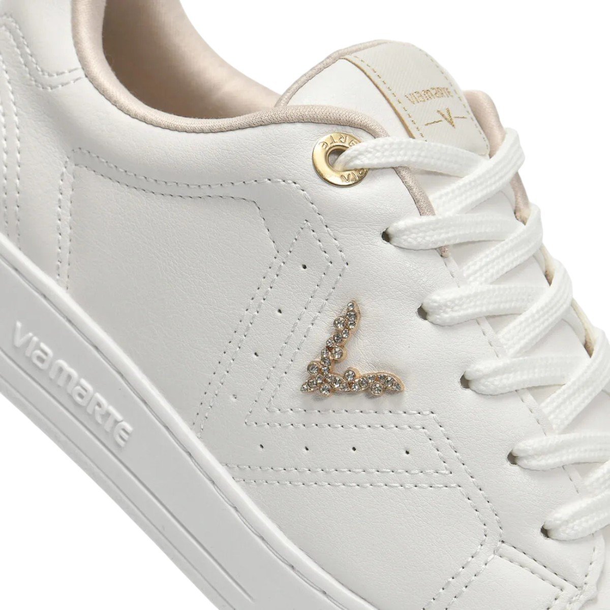 Tenis Via Marte 020 029 Feminino Branco 3