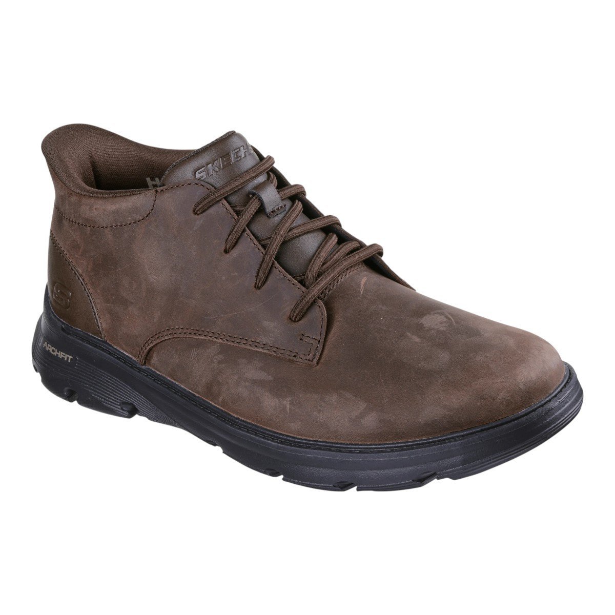 Bota Skechers Arch Fit Garza Ridley Masculina Marrom 2