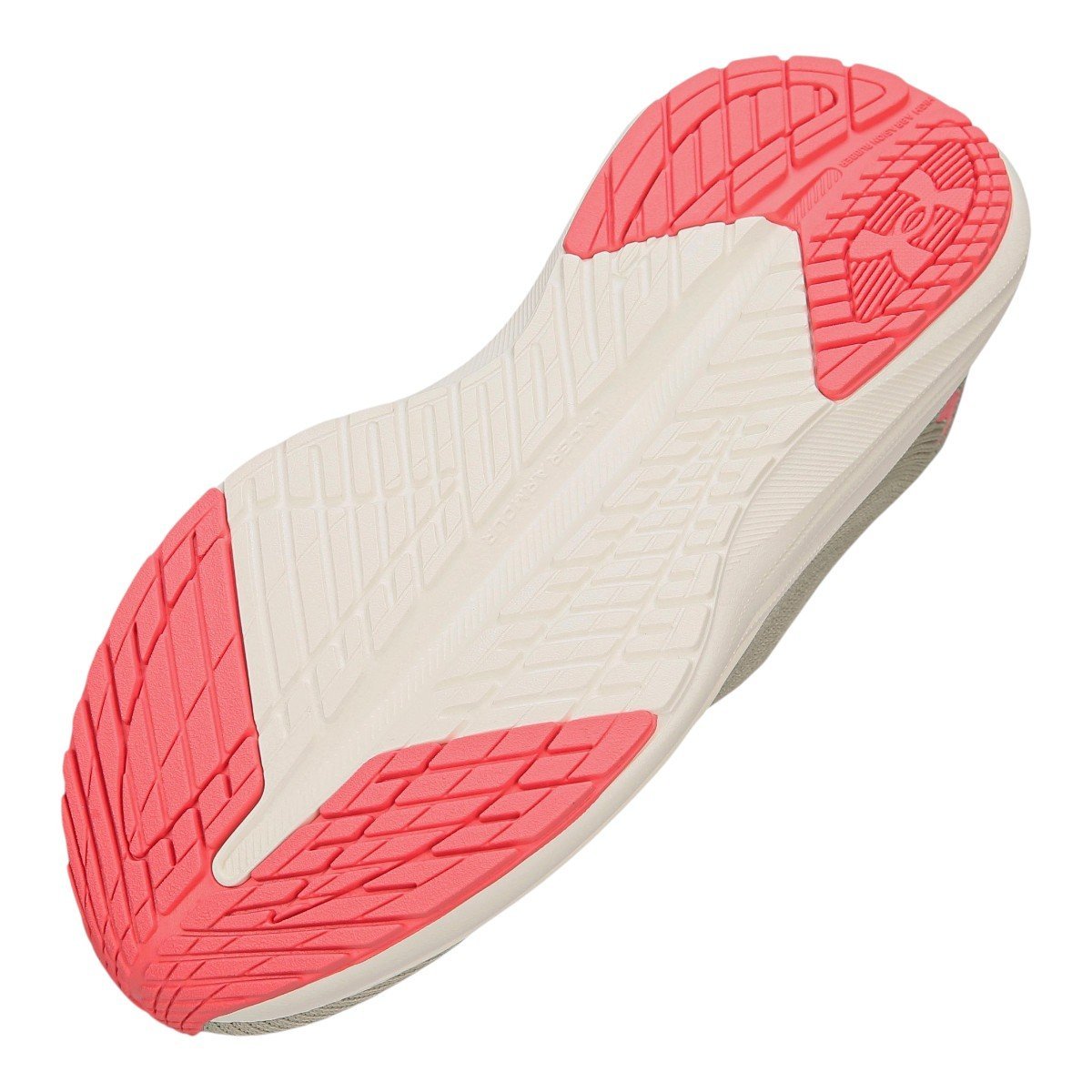Tenis Under Armour Charged Fleek Feminino Bege/Rosa 7