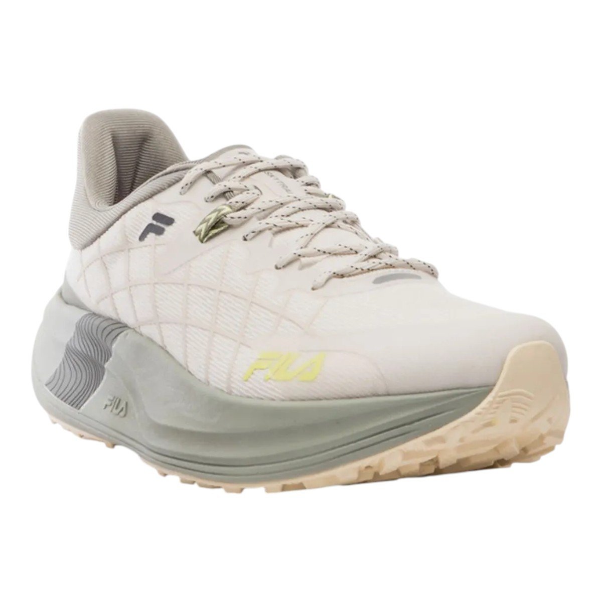 Tenis Fila Racer Skytrail Feminino Bege/Verde 2