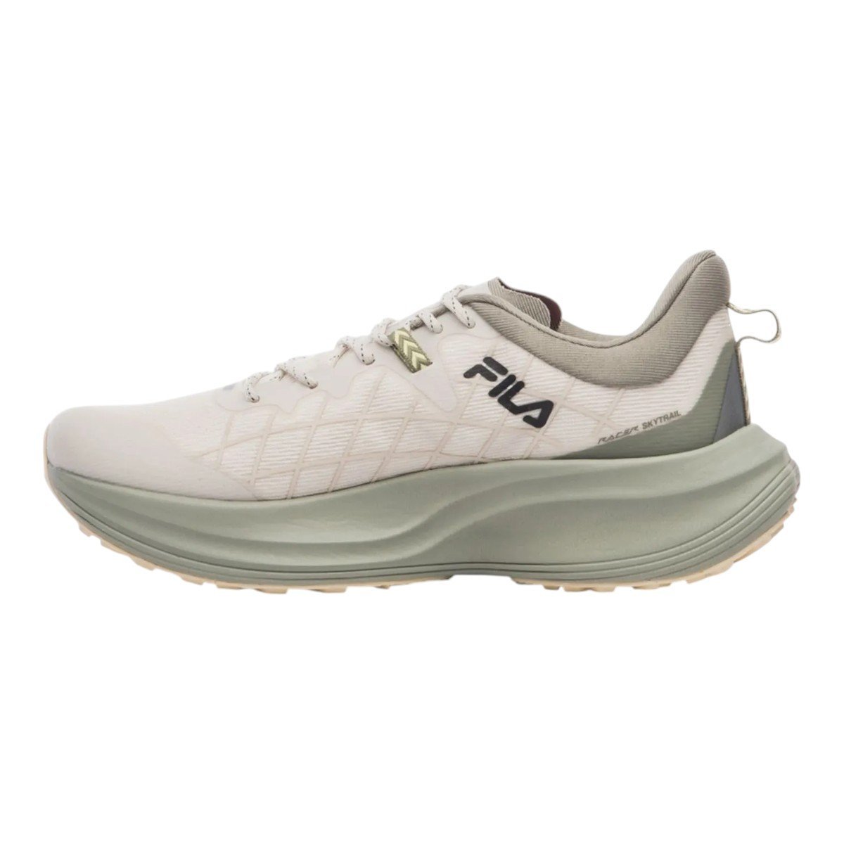 Tenis Fila Racer Skytrail Feminino Bege/Verde 3
