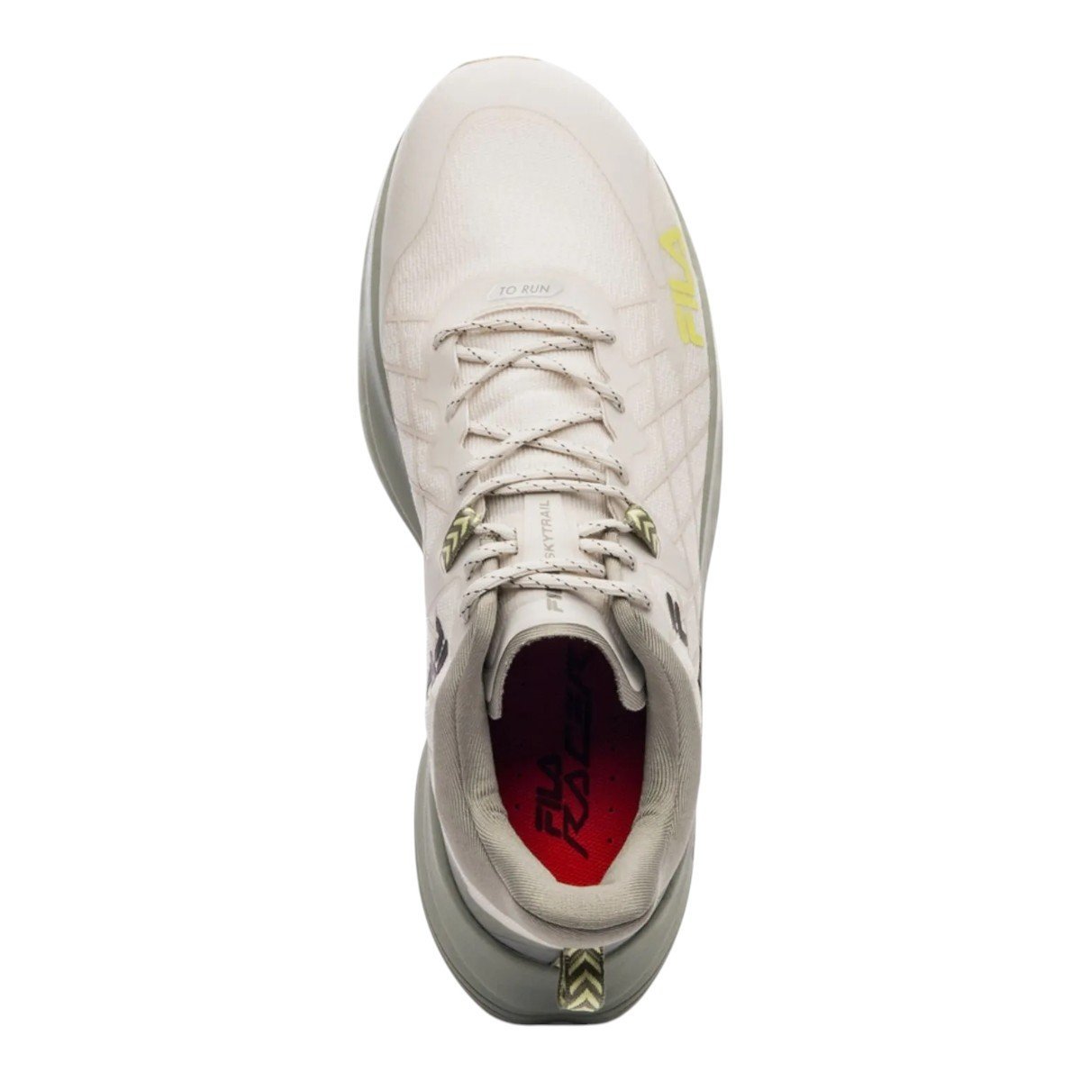 Tenis Fila Racer Skytrail Feminino Bege/Verde 4