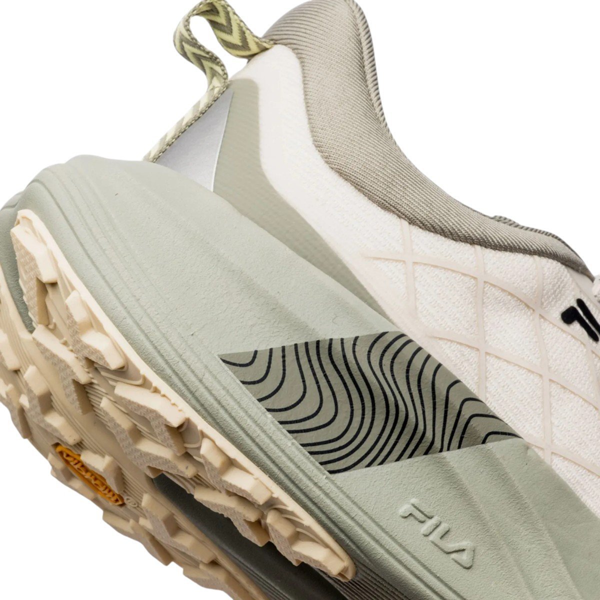 Tenis Fila Racer Skytrail Feminino Bege/Verde 7