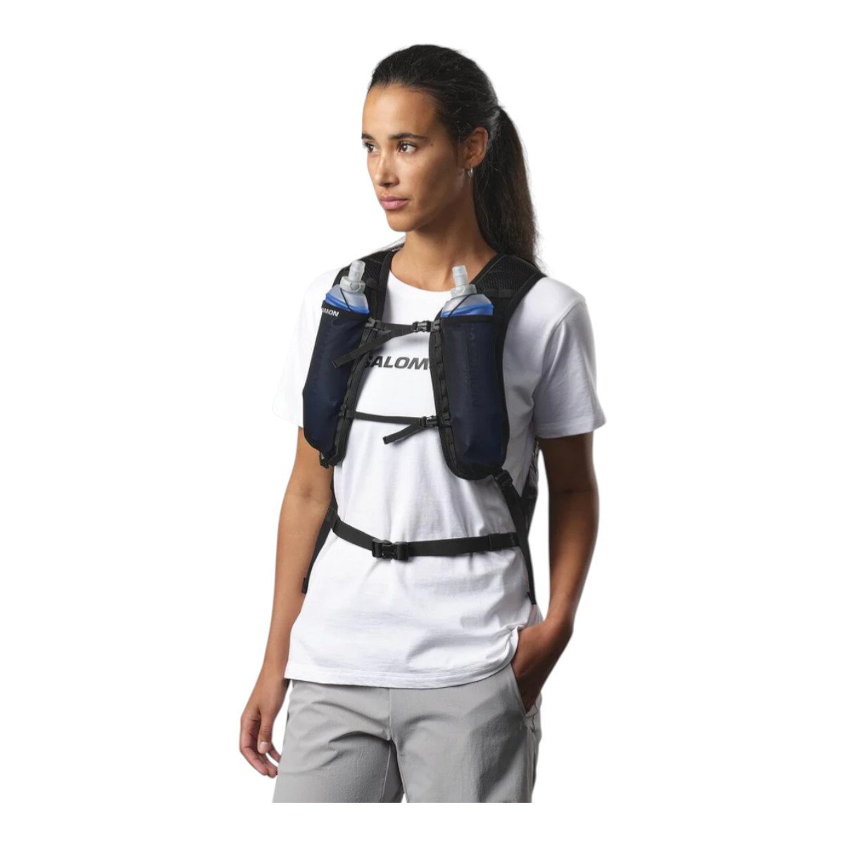 Mochila de Hiking Salomon Cross 12 Preto 5