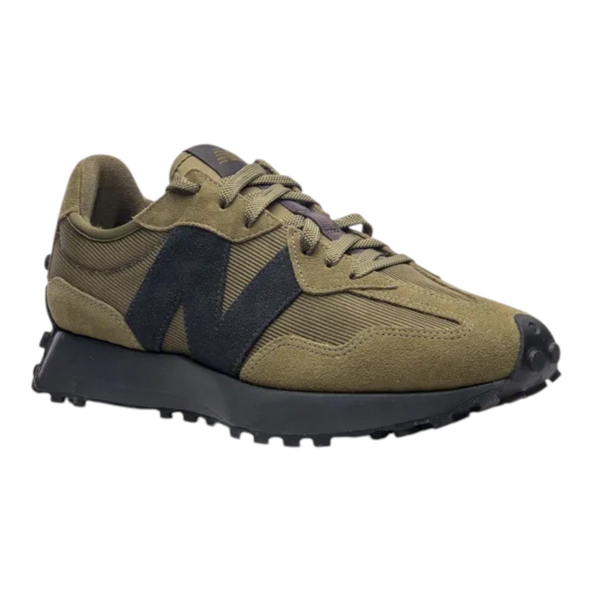 Tênis New Balance 327V1 Unissex Verde Oliva/Preto 2