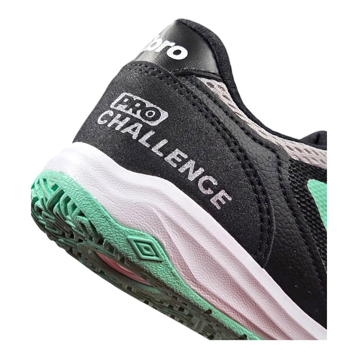Chuteira Futsal Umbro Pro Challenge Uptake Adulto Branco/Verde 6