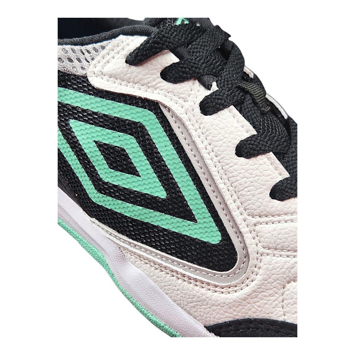 Chuteira Futsal Umbro Pro Challenge Uptake Adulto Branco/Verde 7