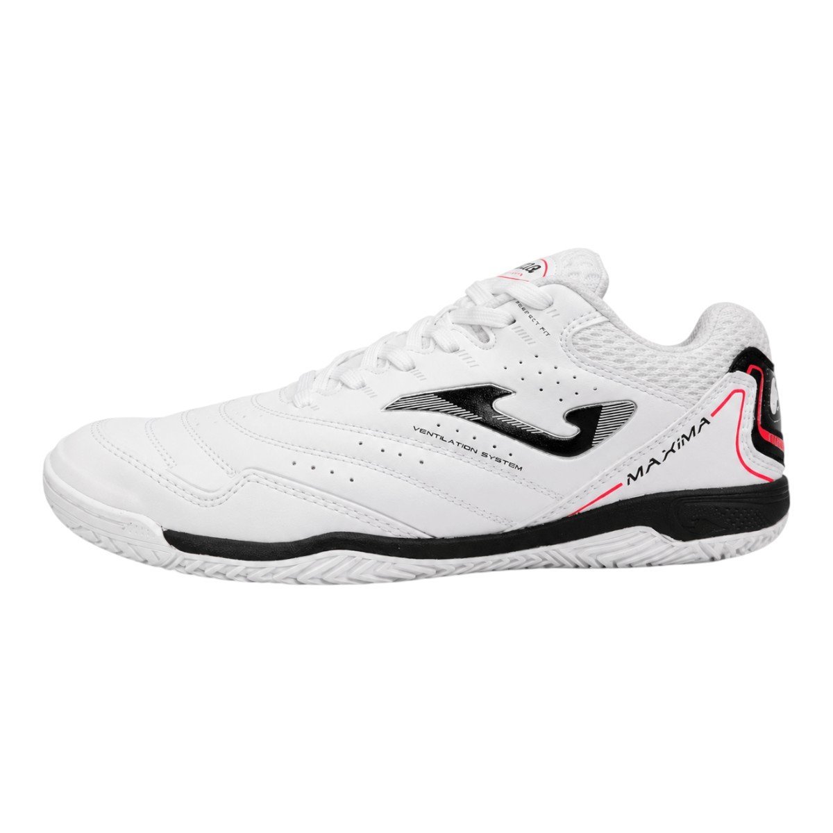 Chuteira Futsal Joma Maxima Adulto Branco/Preto 3