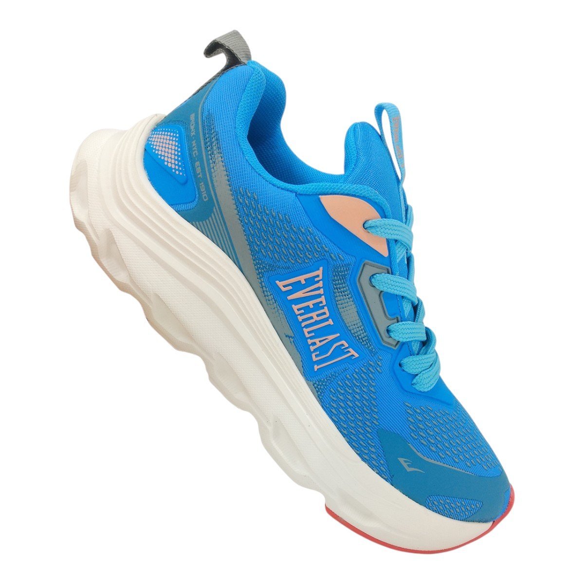 Tenis Everlast Ghost Feminino Azul/Rosa 2