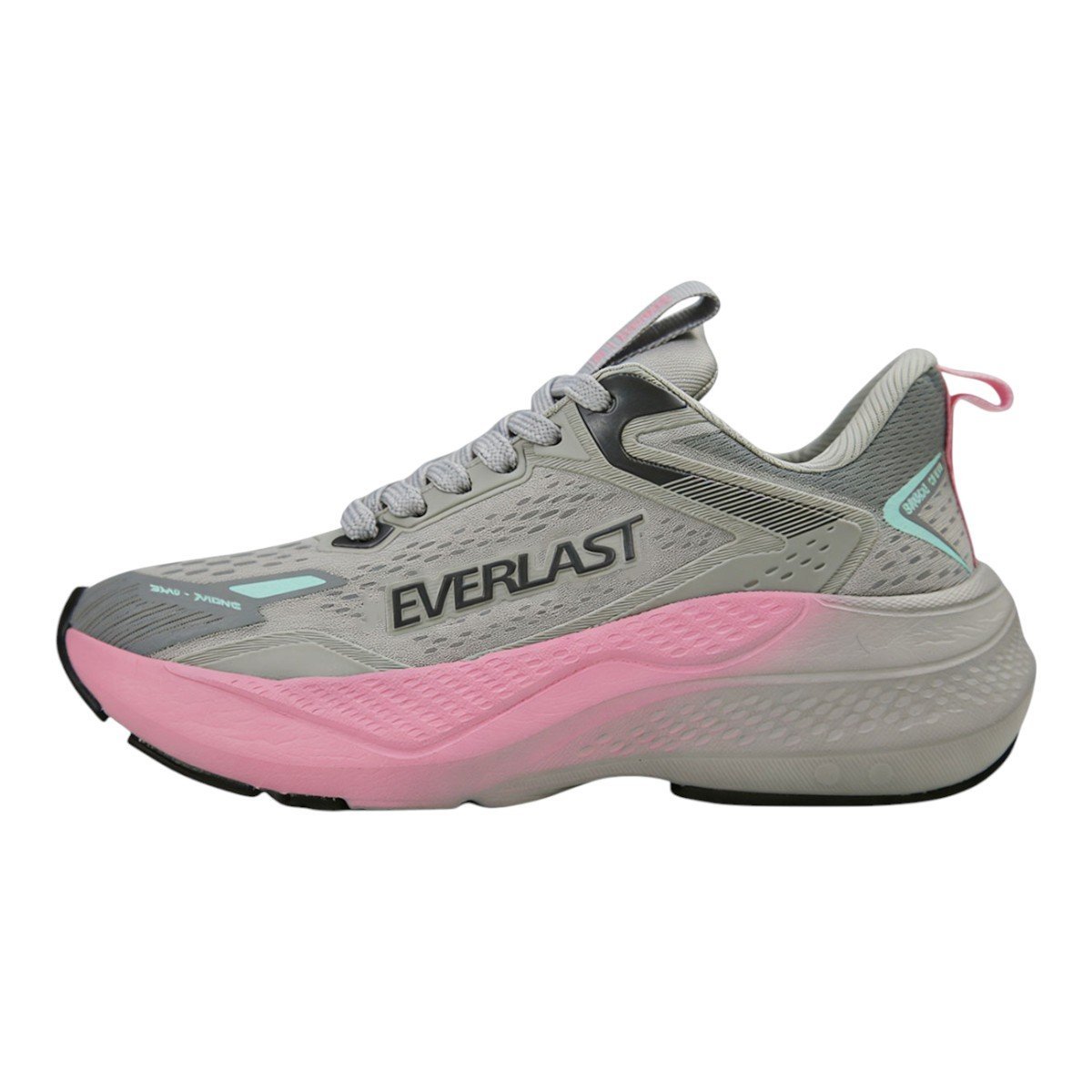 Tenis Everlast Strattos Feminino Cinza/Rosa 3