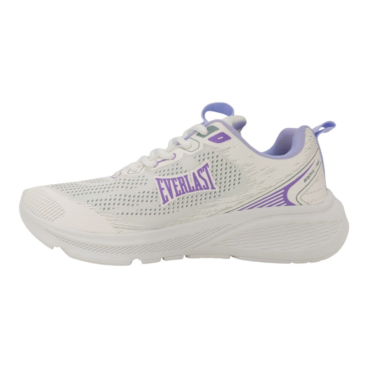 Tenis Everlast Wildcat Feminino Branco/Roxo 3