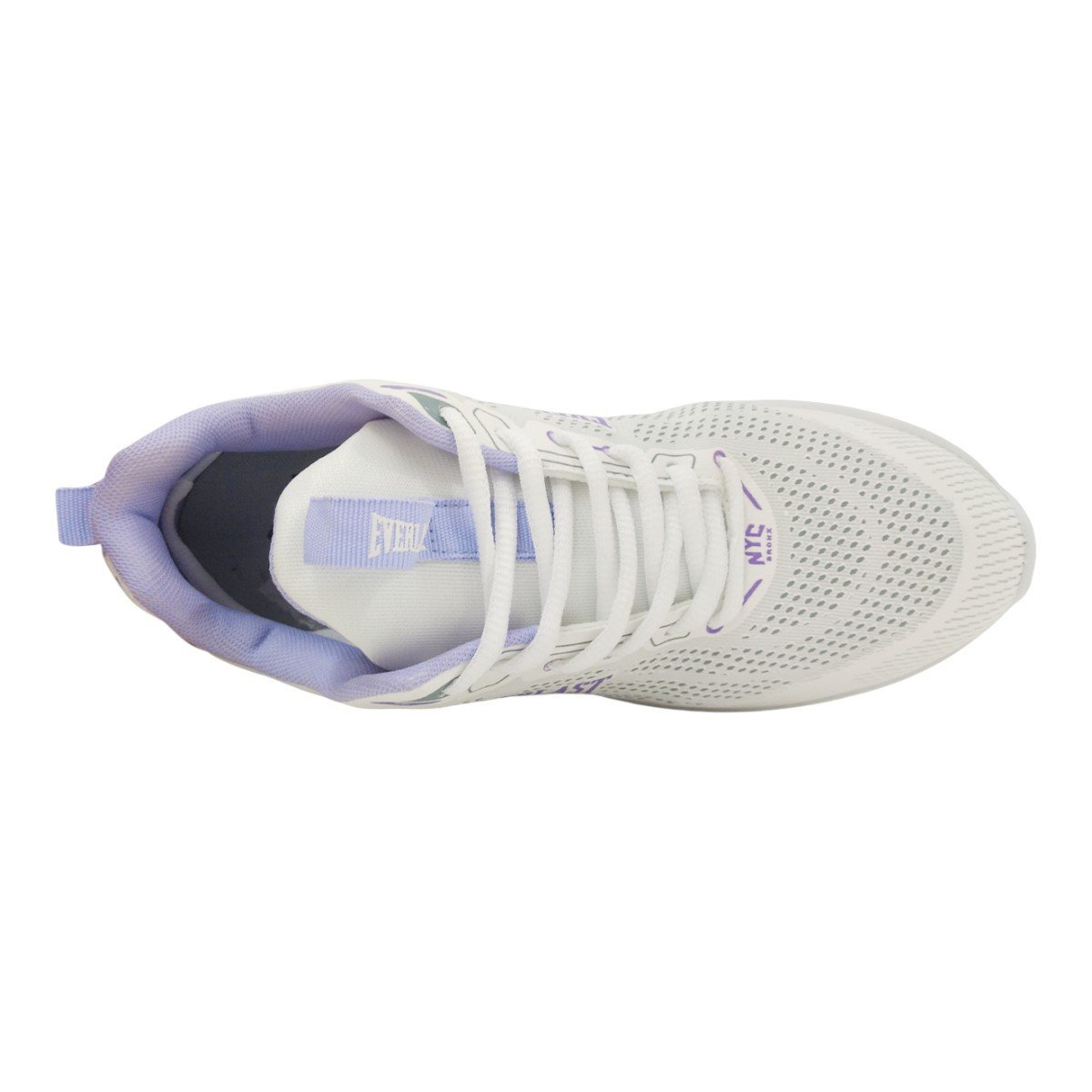 Tenis Everlast Wildcat Feminino Branco/Roxo 5