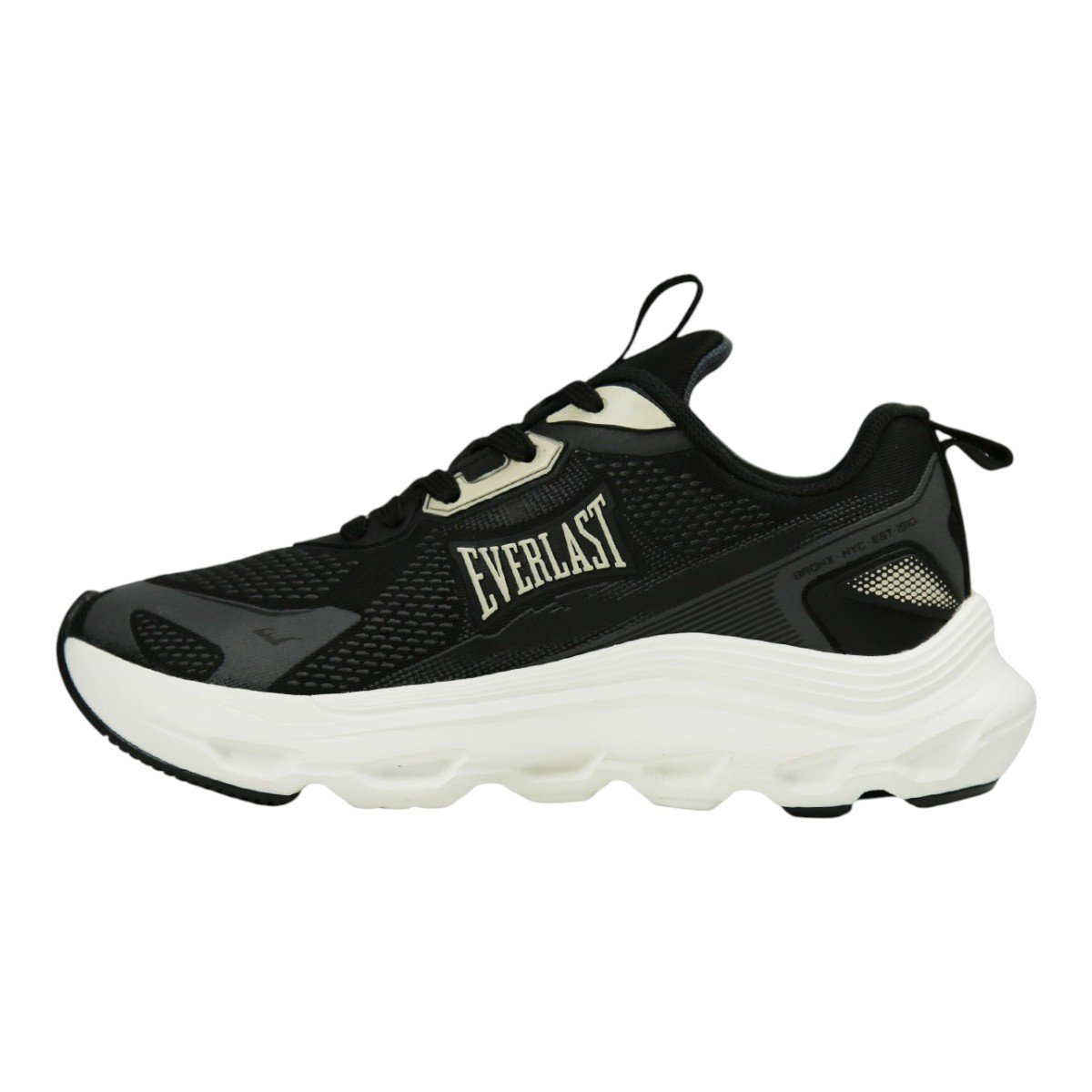 Tenis Everlast Hokus Unissex Preto/Branco 3